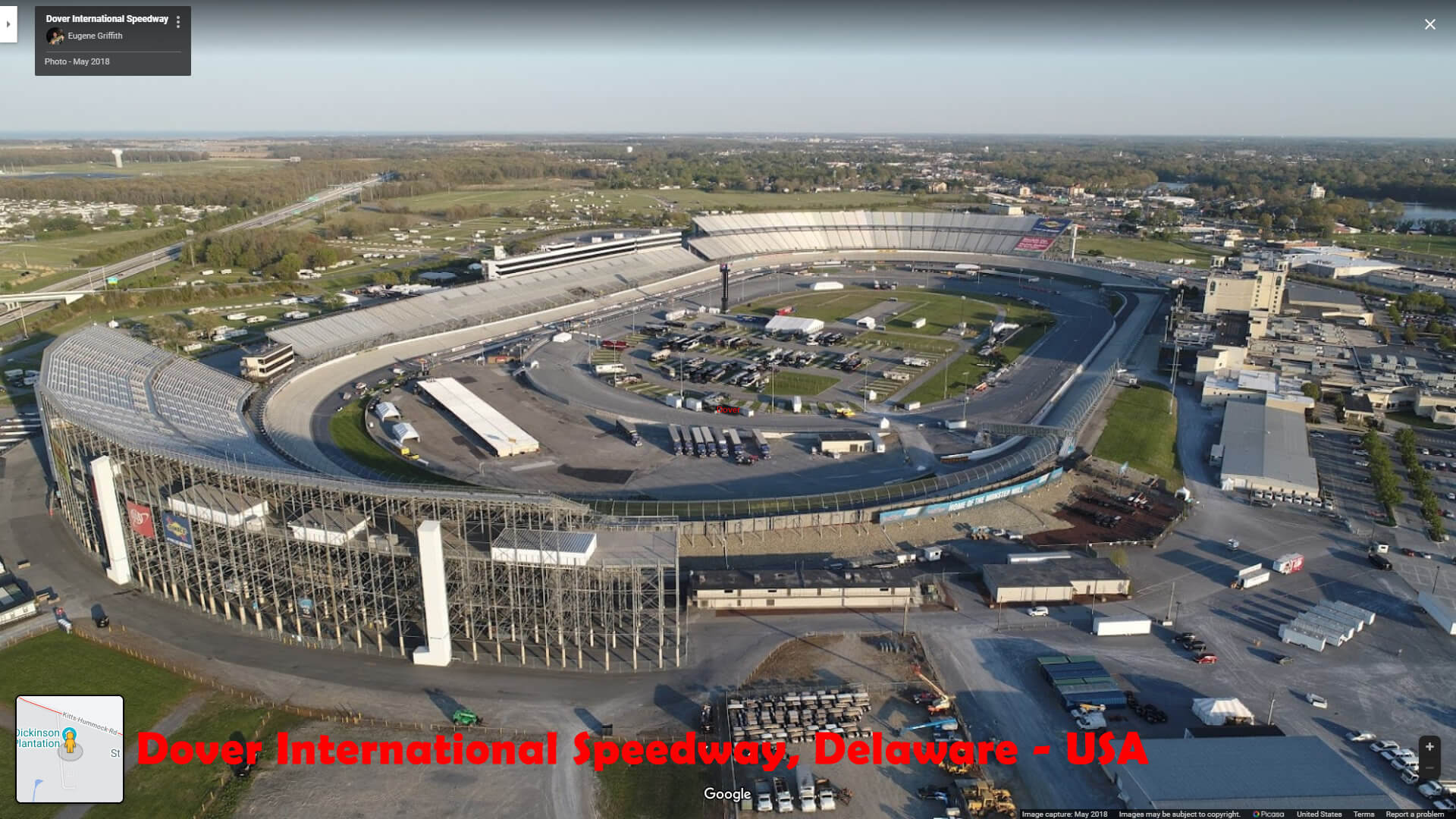 Dover International Speedway Delaware EUA